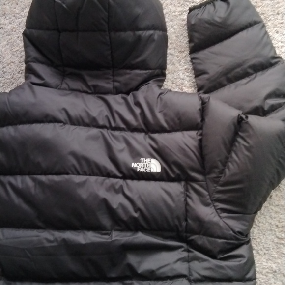The North Face Black 550 Down Filled Puffer Jacket XL - Picture 8 of 10